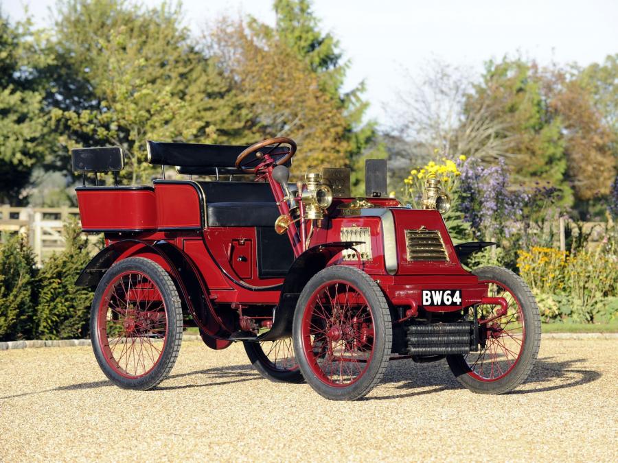  Darracq 6&frac12; HP 4-Seater Voiturette 1900 года  (фото 6 из 7)